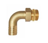 Boutté RC25 Embout laiton coudé sortie de pompe 26 x 34 pour tuyau 25 - 2806117