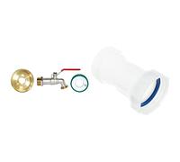 Boutté RD1000L IBC Rallonge de cuve 1000l Droite ø60, Blanc