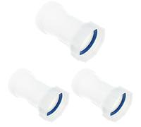 Boutté RD1000L IBC Rallonge de cuve 1000l Droite ø60, Blanc, Paquet de 3