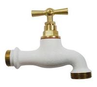 Boutte - Robinet extérieur laiton coloré blanc Blanc G