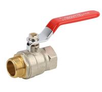 BOUTTE - Vanne 3/4 tour manette mâle/femelle 20 x 27 ACS PN20, Argent - 3182180 BMF20ECO