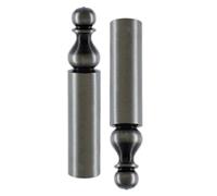 BOUVET - TB INDUSTRIE CYL30520 Paire Cache Rustique n°16 Bros pour fiche Ø13 H.80mm Fer noir-CF-16-A-1380-5