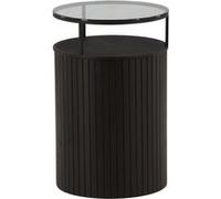 Bovall Table d’appoint Noir G
