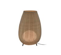 BOVER lampadaire extérieur AMPHORA 02 (Beige clair, ampoules non incluses - Aluminium, polyéthylène, fibre synthétique)