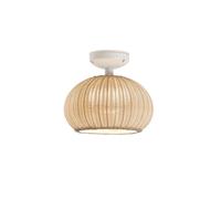 Bover Garota PF/01 Outdoor LED Fassadenleuchte, structure blanche, abat-jour ivoire