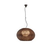 Bover Garota S/02 Outdoor Außenleuchte, structure marron graphite, abat-jour marron