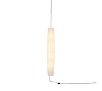Bover Maxi S/01 Pendelleuchte, connexion à la prise électrique, abat-jour en blanc
