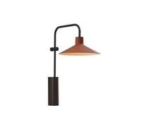 Bover Platet A/02 LED Wandleuchte, abat-jour terre cuite, bord de fuite dimmable