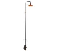 Bover Platet A/06 Wandleuchte, abat-jour terre cuite, bord de fuite dimmable