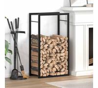 BOWEKAM Meuble en acier noir mat 50 x 28 x 94 cm