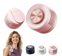 BOWTONG Ventilateur à clip - Système de refroidissement à 3 vitesses, dispositif de refroidissement silencieux réglable à 360°, ventilateur portable à crochet de ceinture, pour camping, randonnée