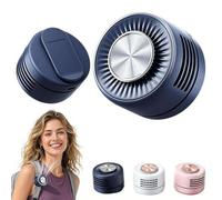 BOWTONG Ventilateur à clip - Système de refroidissement à 3 vitesses, dispositif de refroidissement silencieux réglable à 360°, ventilateur portable à crochet de ceinture, pour camping, randonnée