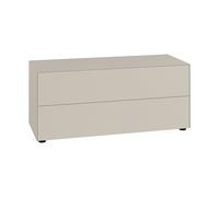 Box à tiroir/commode Nex Pur Box 2.0 120x50x48cm with gliding feet/2 drawers