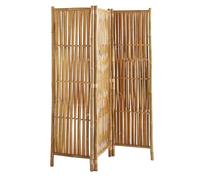 Box and beyond - Paravent d’intérieur - 139 x 160 cm - Bambou - 3 Panneaux - Séparateur de Pièce - Chambre, Salon, Bureau - Style Naturel et Authentique