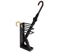 Box and beyond - Porte Parapluie - 23 x 10 x 45 cm - Métal Noir - Rangement Parapluie - Rangement Entrée et Couloir - Design - Sobre - Elégant