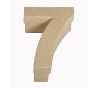 Box Chiffres Pap. M. 7 Fsc Recycled100%, 8x4x12cm