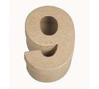 Box Chiffres Pap. M. 9 Fsc Recycled100%, 7,5x4x12cm, Av. Fenêtre Transpar.