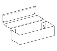 Box de poussière Geberit Acanto pour armoire latérale et armoire de toilette, L=60cm, 243875001 - CM