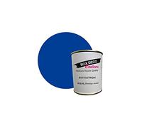 BOX DECO COULEURS Peinture carrelage et faïence murale à base de laque polyuréthane mono-composante aspect velours-satin Aqua carrelage - 750 ml / 7.5m², Bleu Electrique