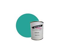 BOX DECO COULEURS Peinture murale acrylique aspect satin Aqua Déco - 750ml, Vert Emeraude