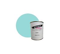 BOX DECO COULEURS Peinture murale acrylique aspect velours Aqua Déco - 750ml, Bleu Lagon