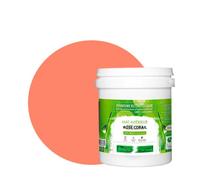 BOX DECO COULEURS Peinture murale naturelle écologique aspect mat intérieur Natura - 1L, Rose Corail