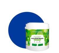BOX DECO COULEURS Peinture murale naturelle écologique aspect mat intérieur Natura - 2,5L, Bleu Electrique