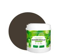 BOX DECO COULEURS Peinture murale naturelle écologique aspect mat intérieur Natura - 2,5L, Marron Chocolat