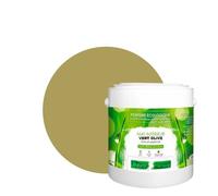 BOX DECO COULEURS Peinture murale naturelle écologique aspect mat intérieur Natura - 2,5L, Vert Olive