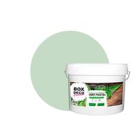 BOX DECO COULEURS Peinture murale naturelle écologique aspect satin intérieur Natura - 10L / 130m², Vert Pastel