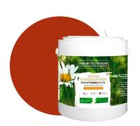 BOX DECO COULEURS Peinture naturelle écologique intérieur extérieur aspect velours Natura - 2.5L, Rouge Terracotta