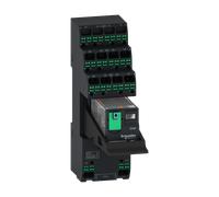 Box of 10 Schneider Electric RXM4AB2BDPVP Relais PushIn 4C 6A 24Vc T+L
