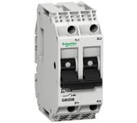 Box of 3 Schneider Electric GB2DB12 DISJ.CONTR.2P PROT.6A
