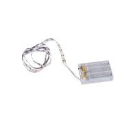 Ruban LED - BOXÉLEC - 1 mètre - Lumière blanche intense - Fonctionne avec 3 piles AA - Usage intérieur