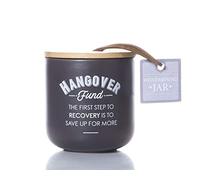 Boxer Gifts Boîte à Monnaie pour guérir la Gueule de Bois avec boîte de Rangement pour pièces de Monnaie, Cadeau Humoristique de Père Noël Secret pour Amis, Famille et collègues, Noir, Un