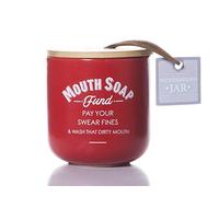 Boxer Gifts - Boîte à Savon pour la Bouche - Cadeau Amusant pour Les Amis, la Famille et Les collègues - Rouge