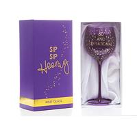 Boxer Gifts GWO760 Verre à vin pour 60e anniversaire | Beau verre de fête | Cadeau