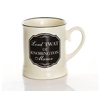 Boxer Gifts Mug humoristique « Lord Twat of Knobington Manor » pour lui | Mug humoristique pour couple | Cadeau de père Noël | Cadeau d'anniversaire de Noël secret pour mari, papa, frère | Crème