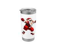 Boxer Noël Gobelet isotherme en acier inoxydable double paroi