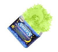 Boxiki kids Étoiles Phosphorescentes Plafond 300 Pièces avec Lune Fluorescente - Stickers Lumineux Plafond pour Décoration Chambre Enfant, Étoiles Fluorescentes Chambre Brillent dans le Noir