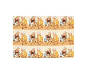 BOXILTD Tiny Build Print Toile de fond à suspendre pour la fête des | Vous pouvez personnaliser vos motifs sincères à offrir à vos grands-parents