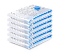 BoxLegend Sacs de Rangement Sous Vide Vêtements Aspirateur 6 Pièces 70x50cm Sac de Compression Housse Aspirable Rangement Réutilisables pour Matelas, Tente, Couettes, Literie, Oreillers