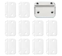 BOXOB 10 Paires D'adhésifs pour Transducteur Ring, Pads Double Face Résistants Ruban de Remplacement pour Capteur de Contact et Aimant Installation Facile (2ème Génération)