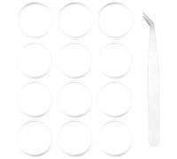 BOXOB 12pcs Joints Toriques en Silicone, pour Hydroflask Bouteilles d'eau à Large Goulot Bouchons d'Étanchéité Anti-Fuite avec Pincettes pour Bouteilles d'eau de 12/16/24/32/40 Oz