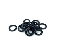 Boxonly Lot de 50 joints toriques ronds en caoutchouc nitrile - 19 mm x 15 mm x 2 mm - Rondelles d'étanchéité métriques - Noir