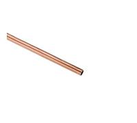 Boxonly Tube rond en cuivre 15mm OD 0.5mm paroi épaisseur 300mm longueur métal sans couture tuyau droit sans couture