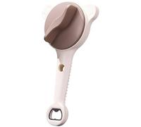 boxoon Ouvre-bocal réglable, multifonction 4 en 1, antidérapant, décapsuleur, universel de 2,49 à 8,89 cm, gadget de cuisine facile, beige