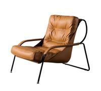 BOXTON - Fauteuil de salon marron Marron