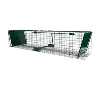 BOXTRAP - Boîte à Fauve avec 2 Portes Invisibles - Piège Inoffensif Idéal pour Renards, Fouines, Martres - 125 x 26 x 26 cm