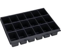 BOXX 1000010137 - Insert pour petites pièces, 18 moules, pour i-BOXX 72 et LS-Tray